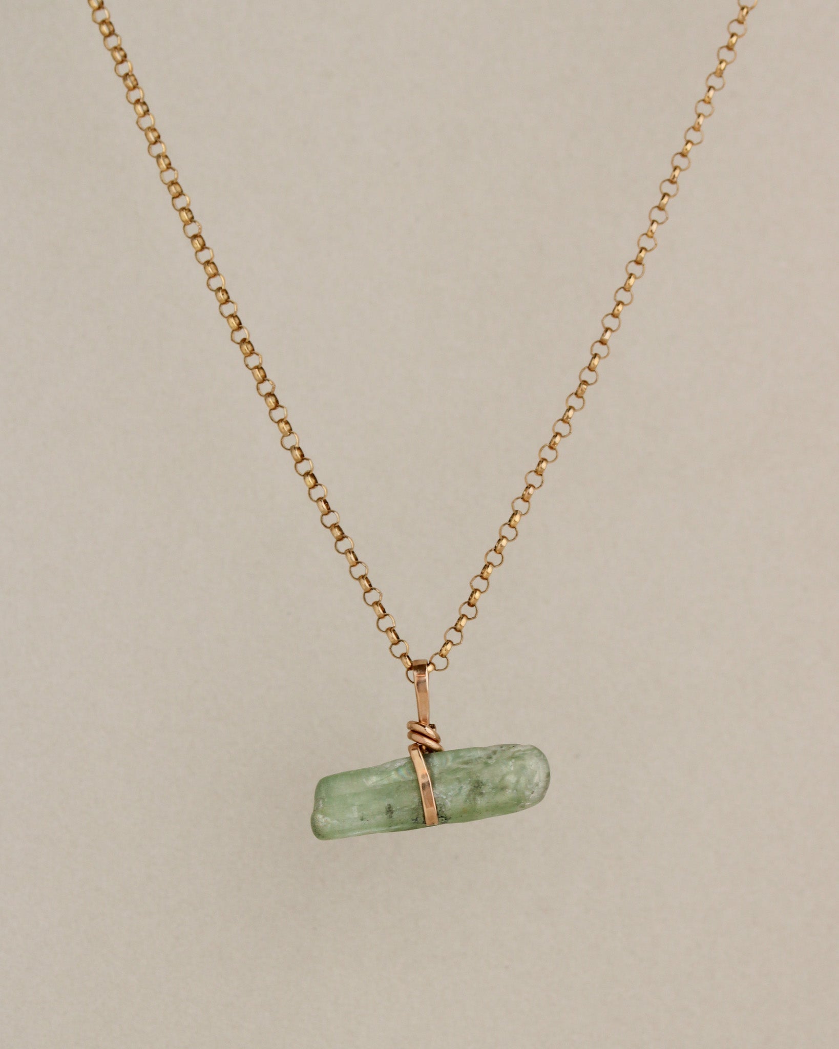 Kyanite Toggle Necklace