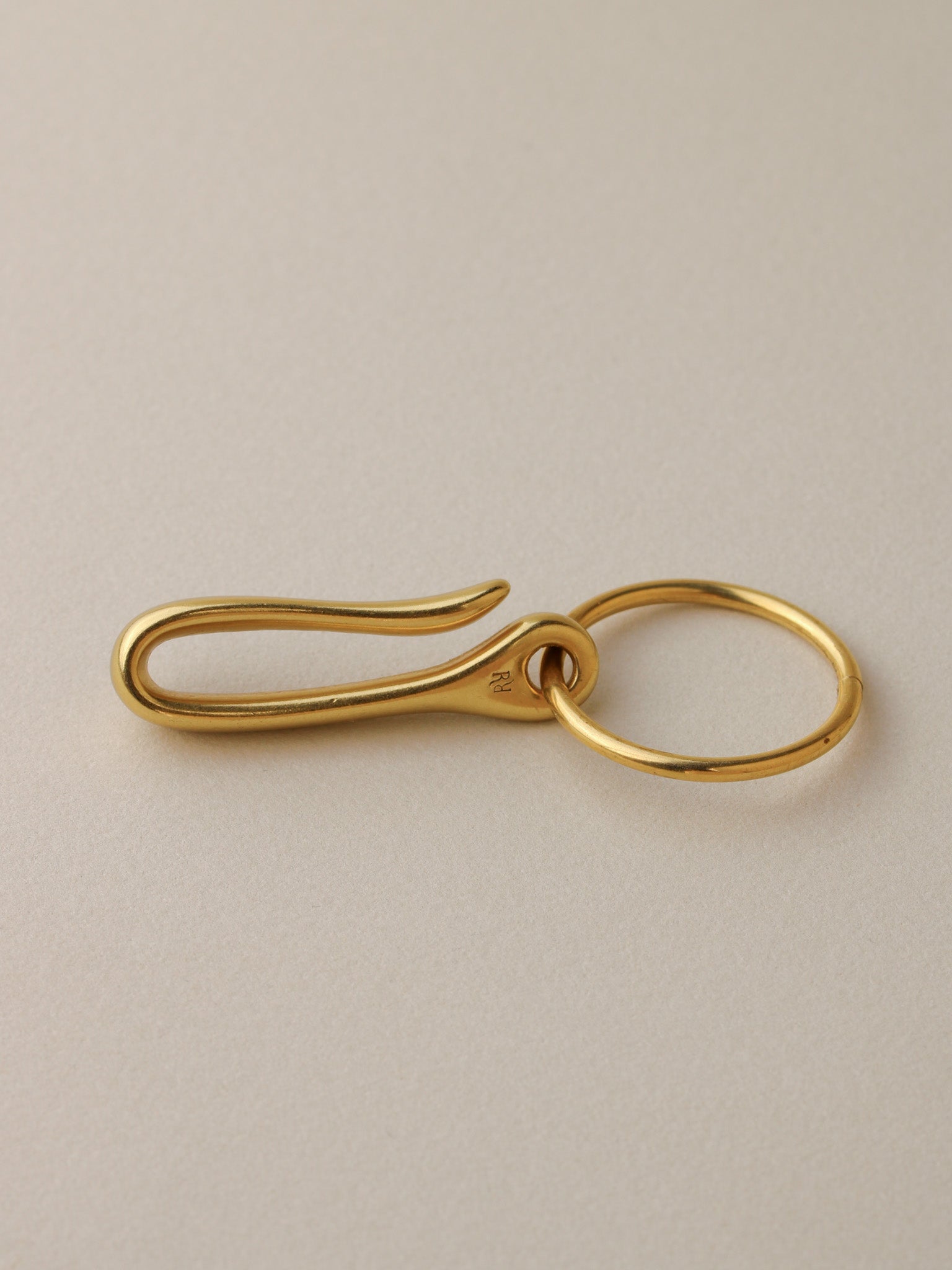 Fish Hook Key Ring