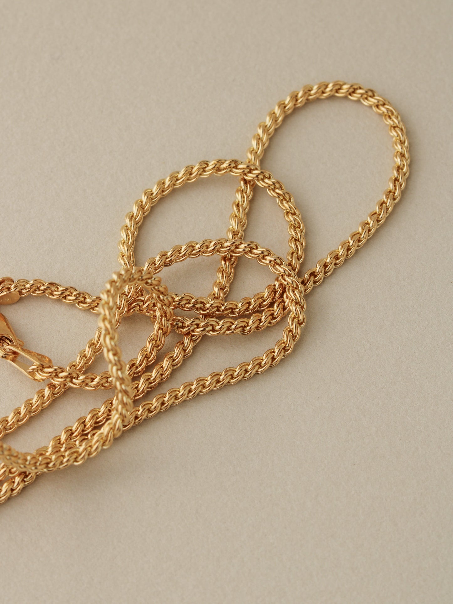 Hefty Rope Chain, 14k