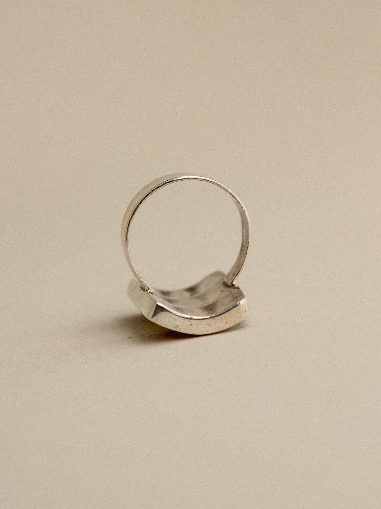 Checkerboard Inlay Ring