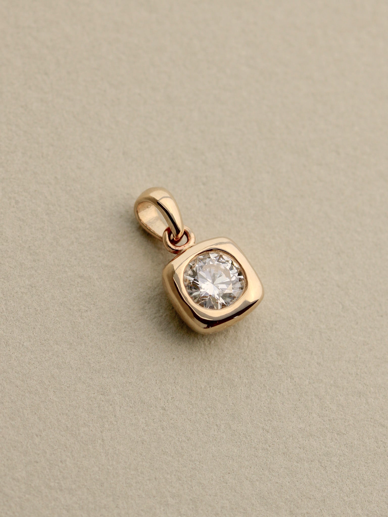 Diamond Pillow Charm