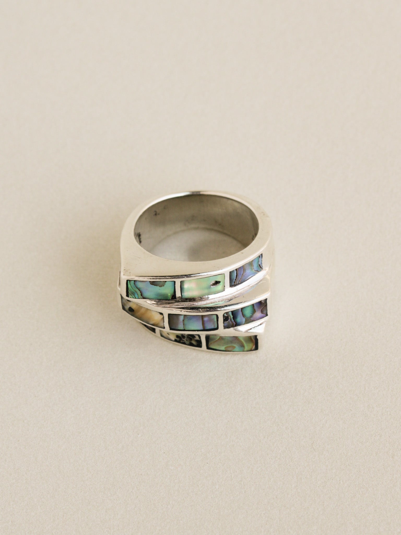 Abalone Inlay Ring