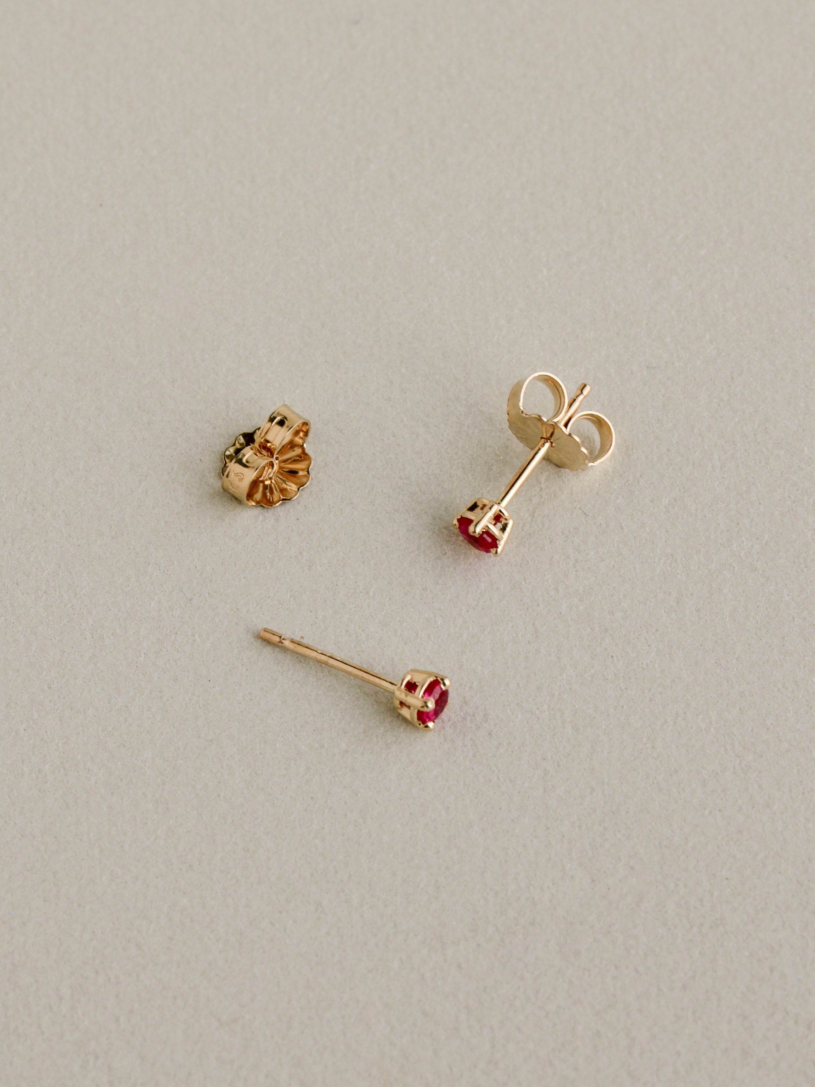 Ruby Studs