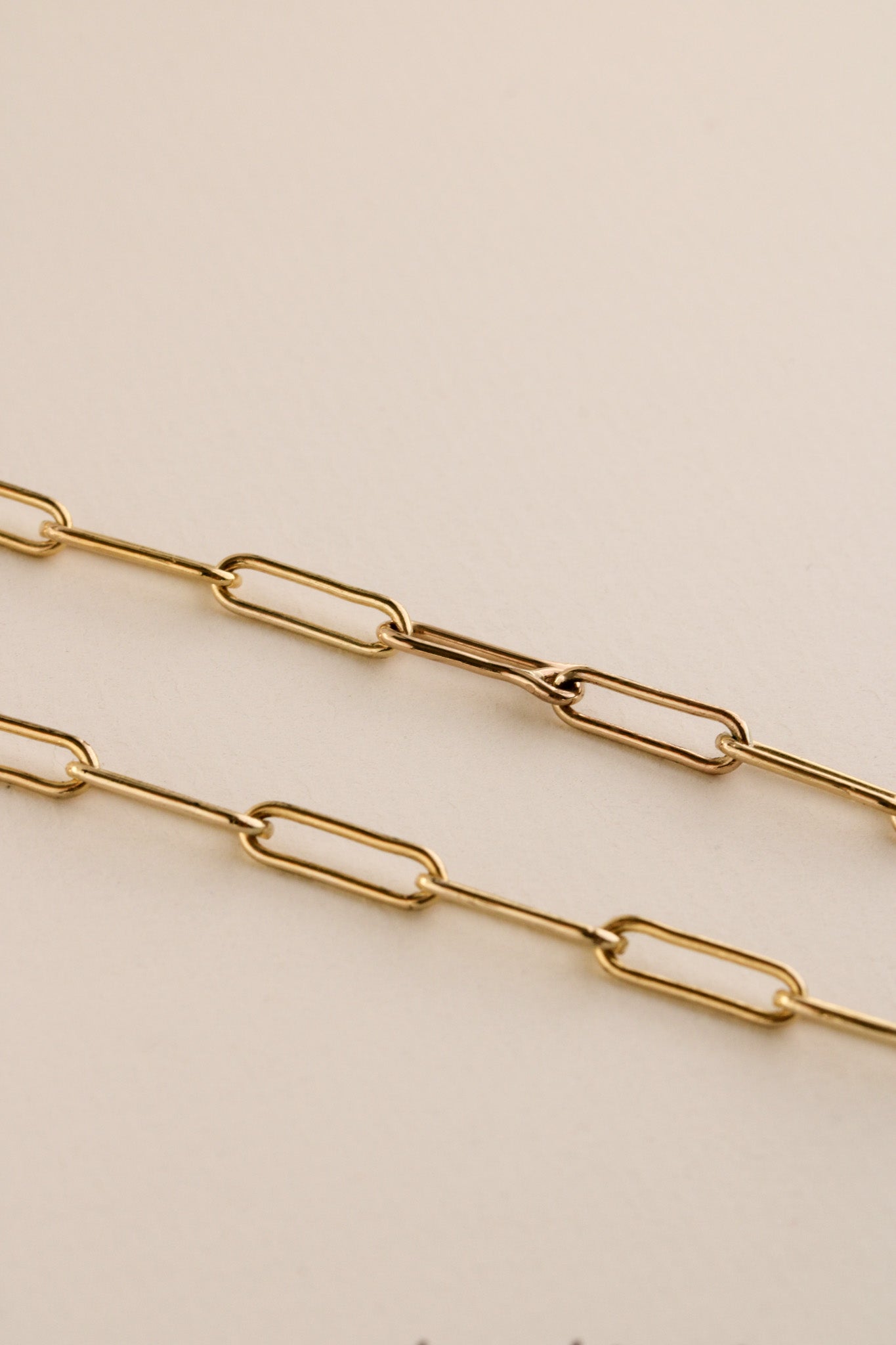 Paperclip Chain Bracelet