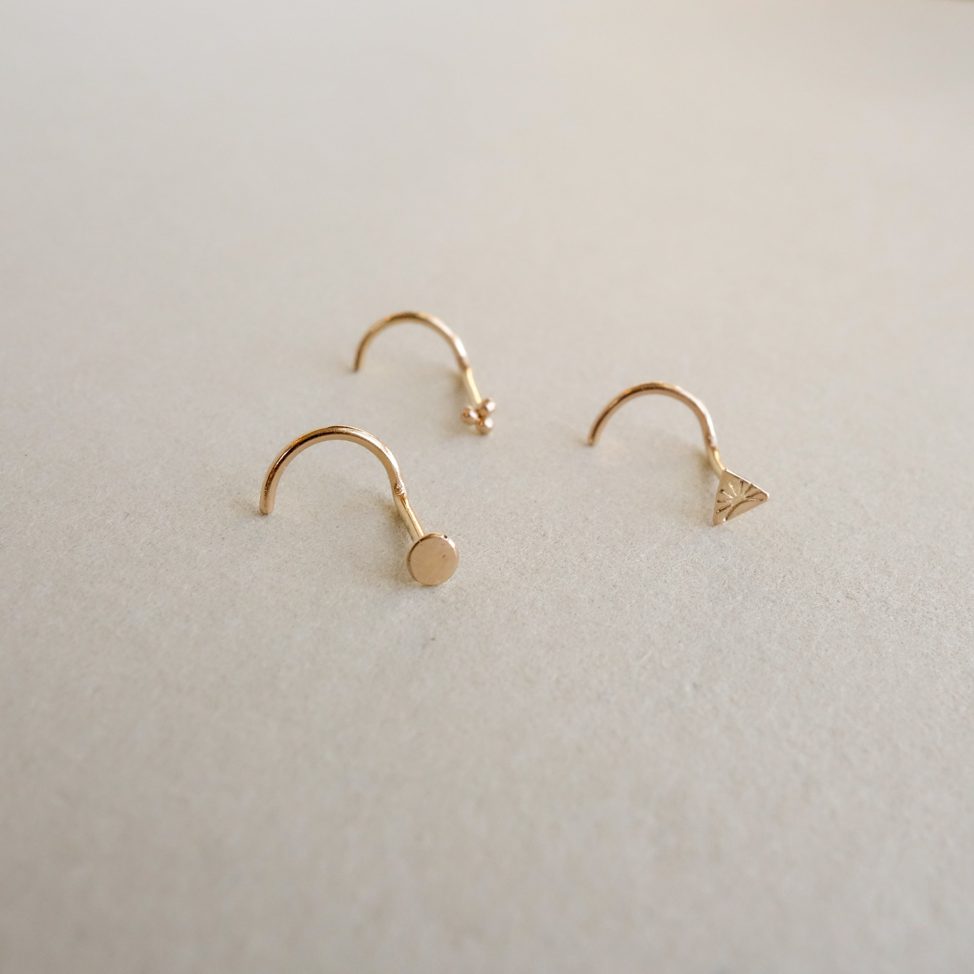 Disc Nose Stud