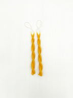 Twin Flame Beeswax Candles