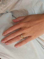 The Relic Ring | Cushion in 18k Yellow