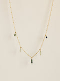 Tourmaline Tag Necklace