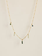 Tourmaline Tag Necklace