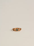 10k Turquoise Baby Ring Charm