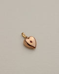 Ruby Heart Charm
