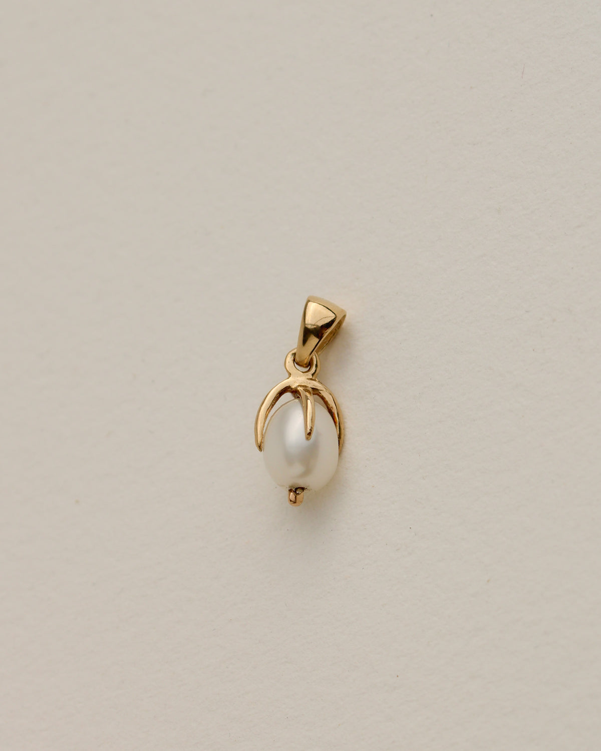Clutched Pearl Charm