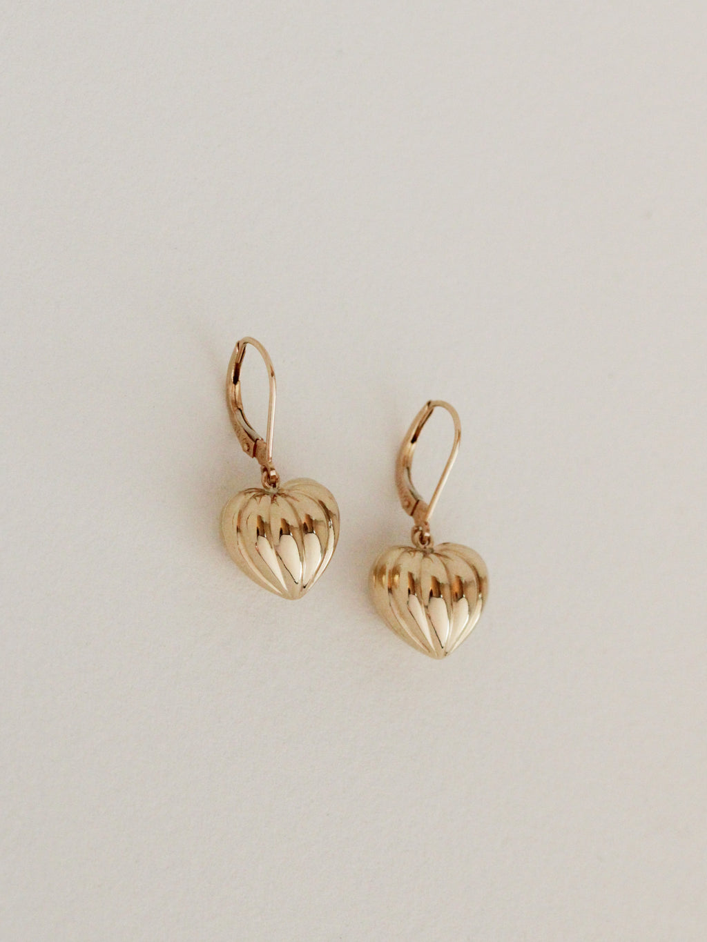 Heart Drop Earrings