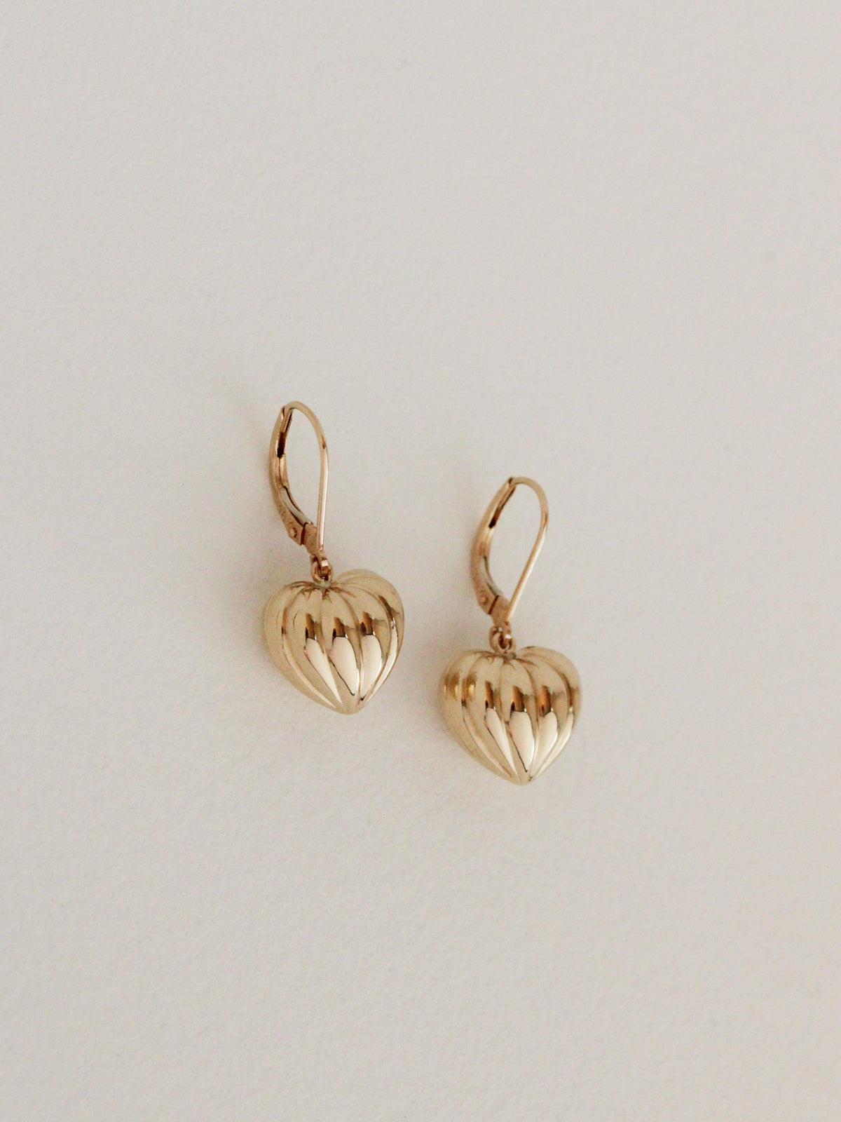 Heart Drop Earrings