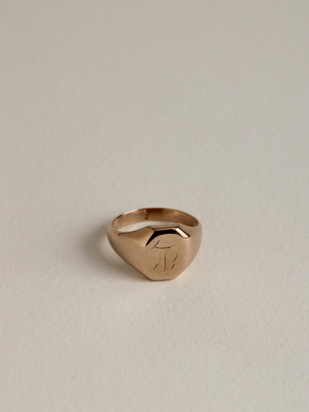Chunky Men's Signet, 10k