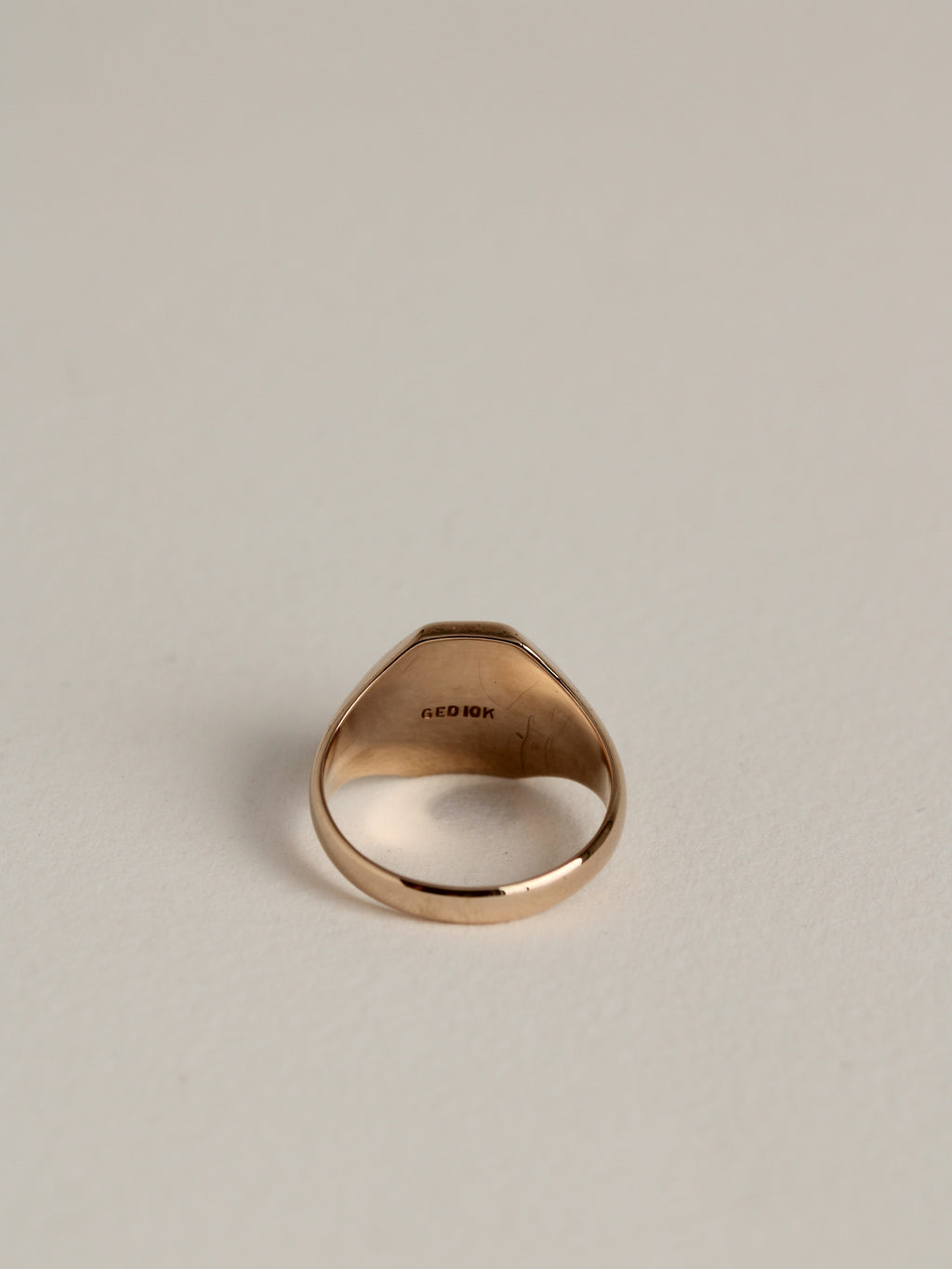 Chunky Men's Signet, 10k