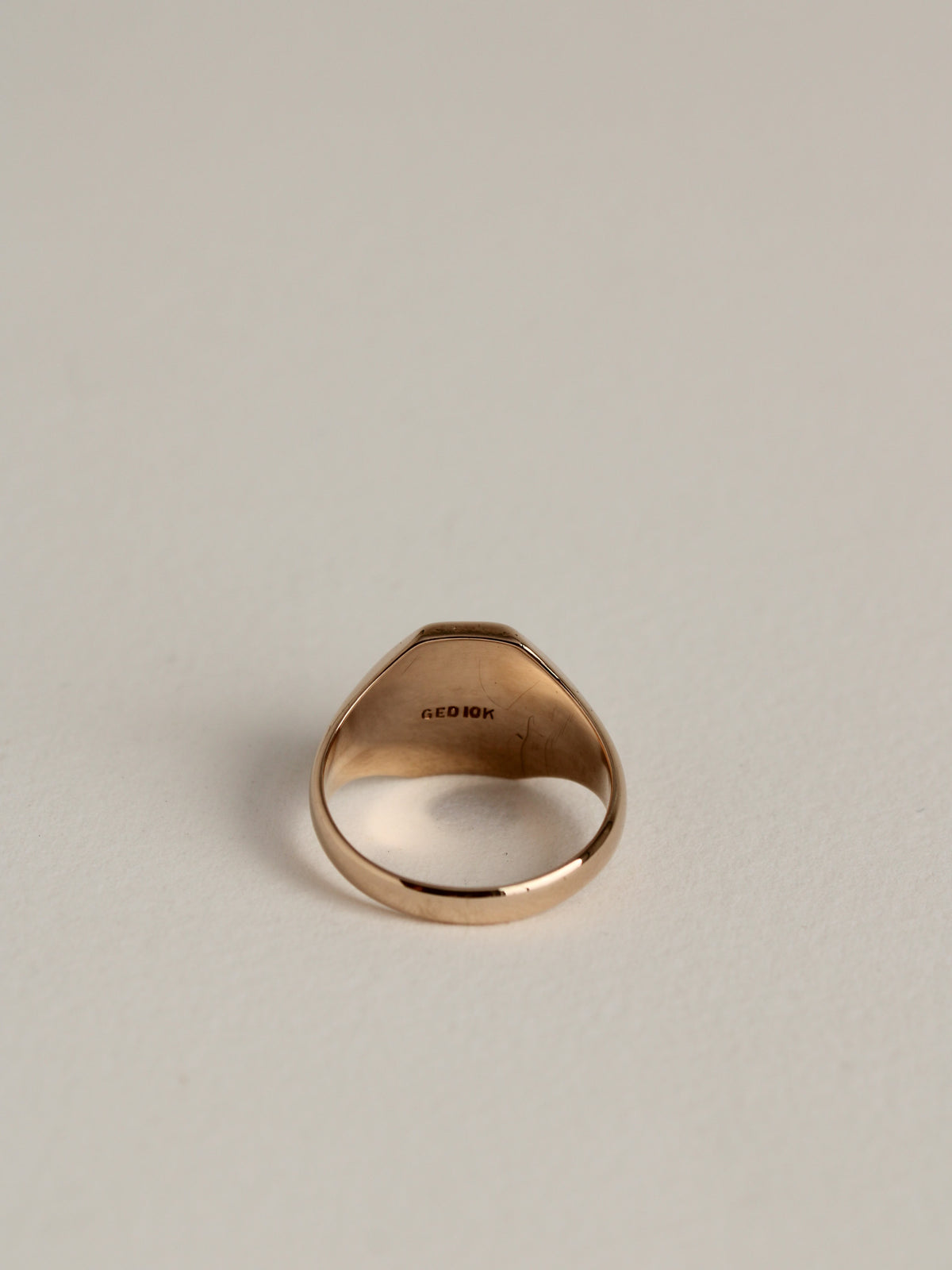 Chunky Men's Signet, 10k