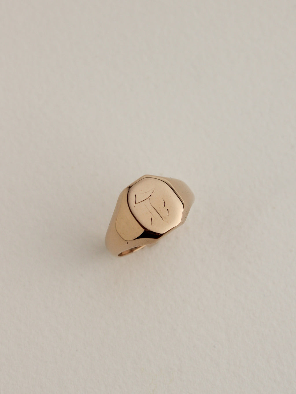 Chunky Men's Signet, 10k