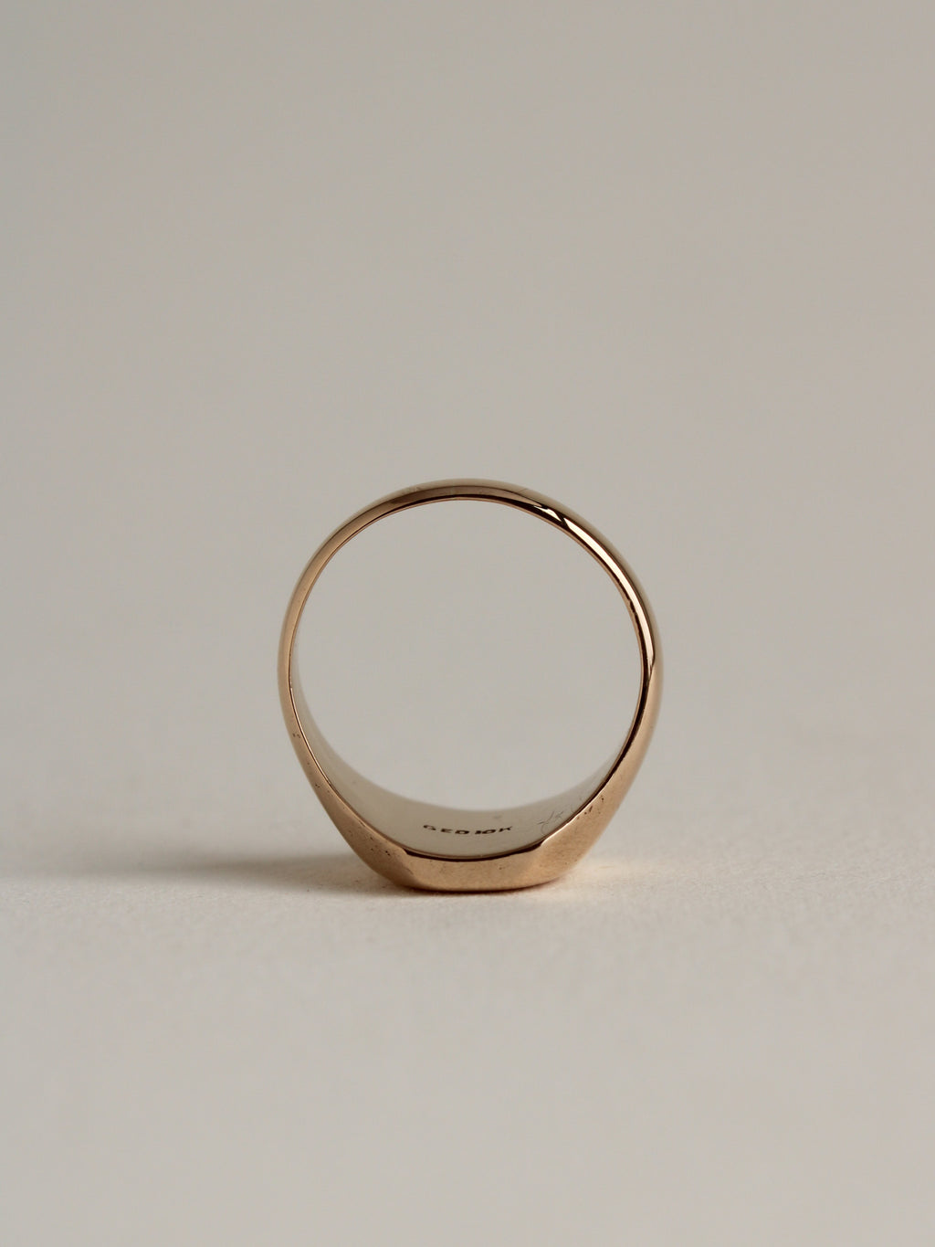 Chunky Men's Signet, 10k