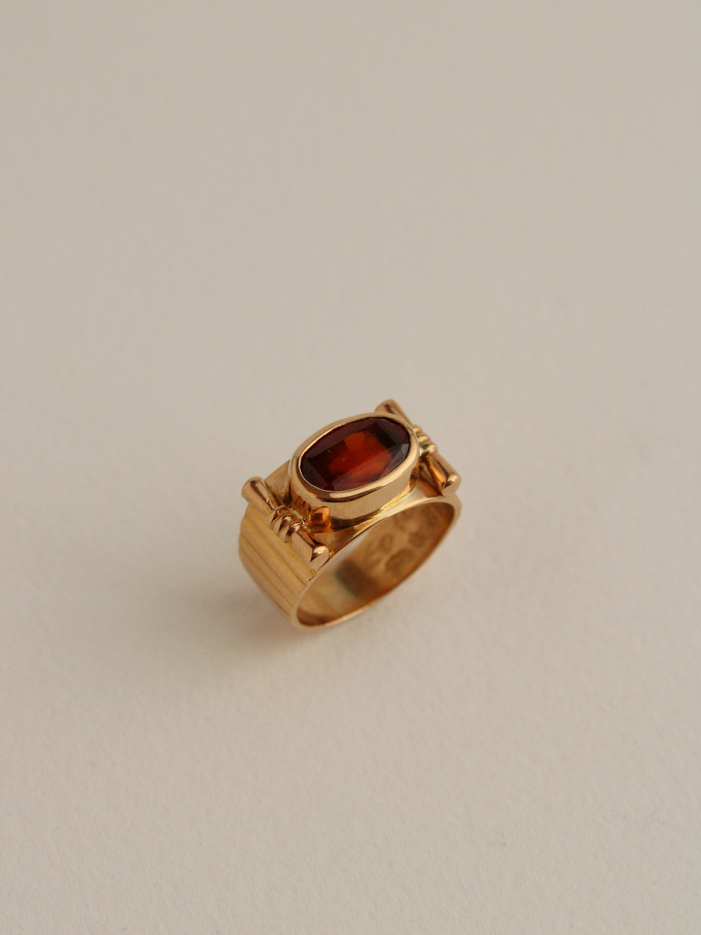 20k Garnet Cocktail Ring