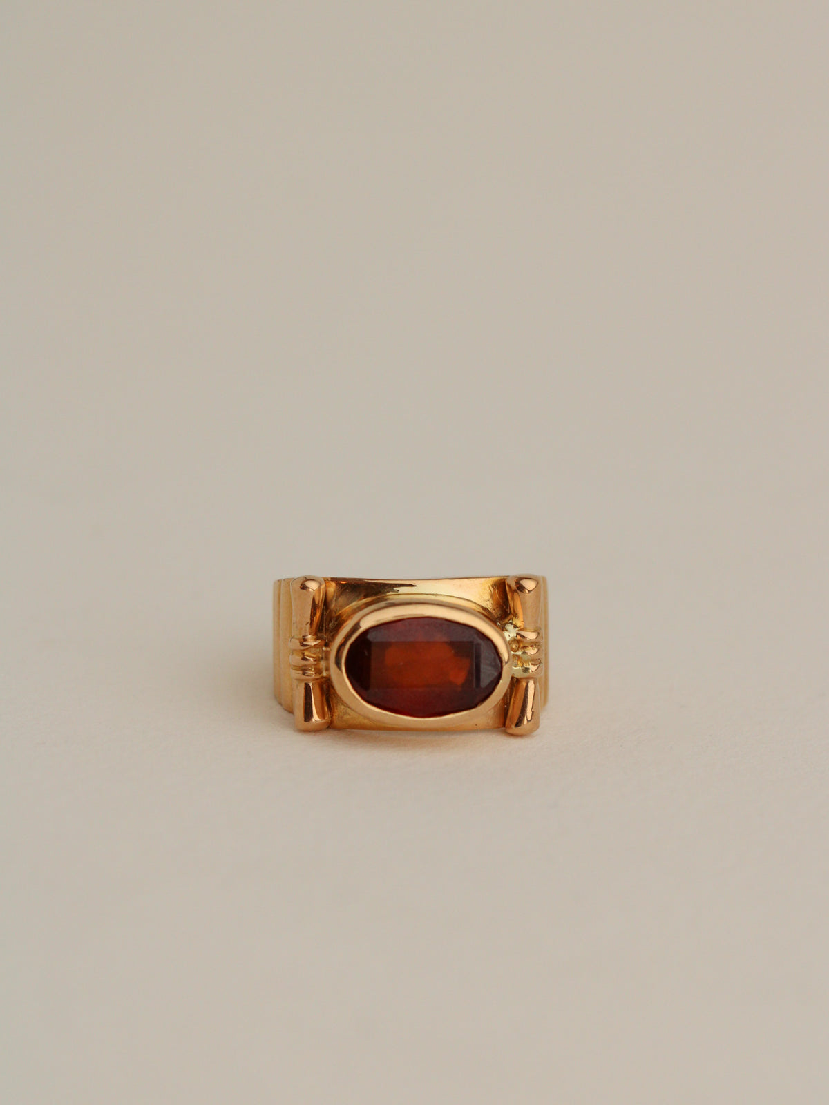 20k Garnet Cocktail Ring