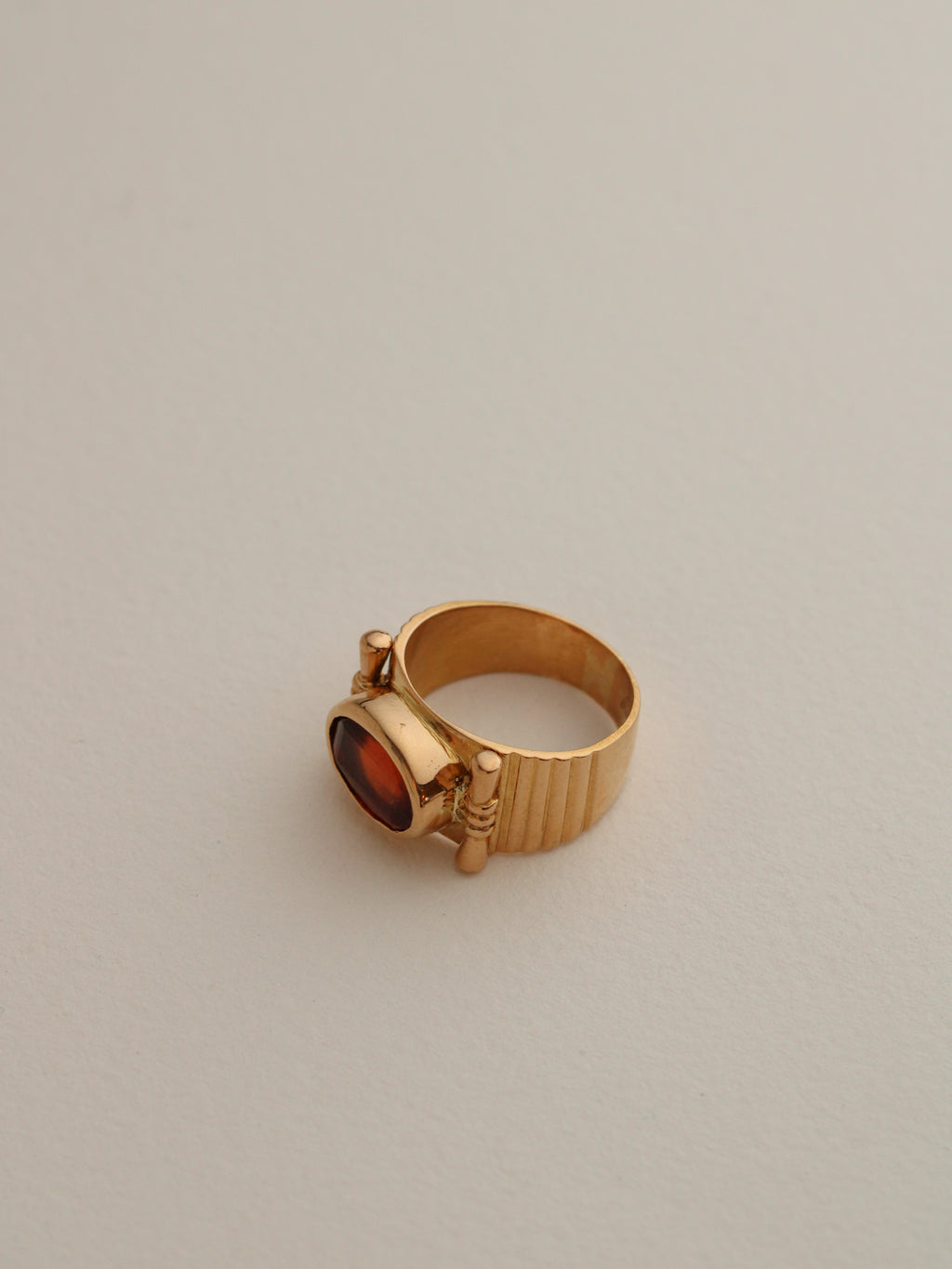 20k Garnet Cocktail Ring
