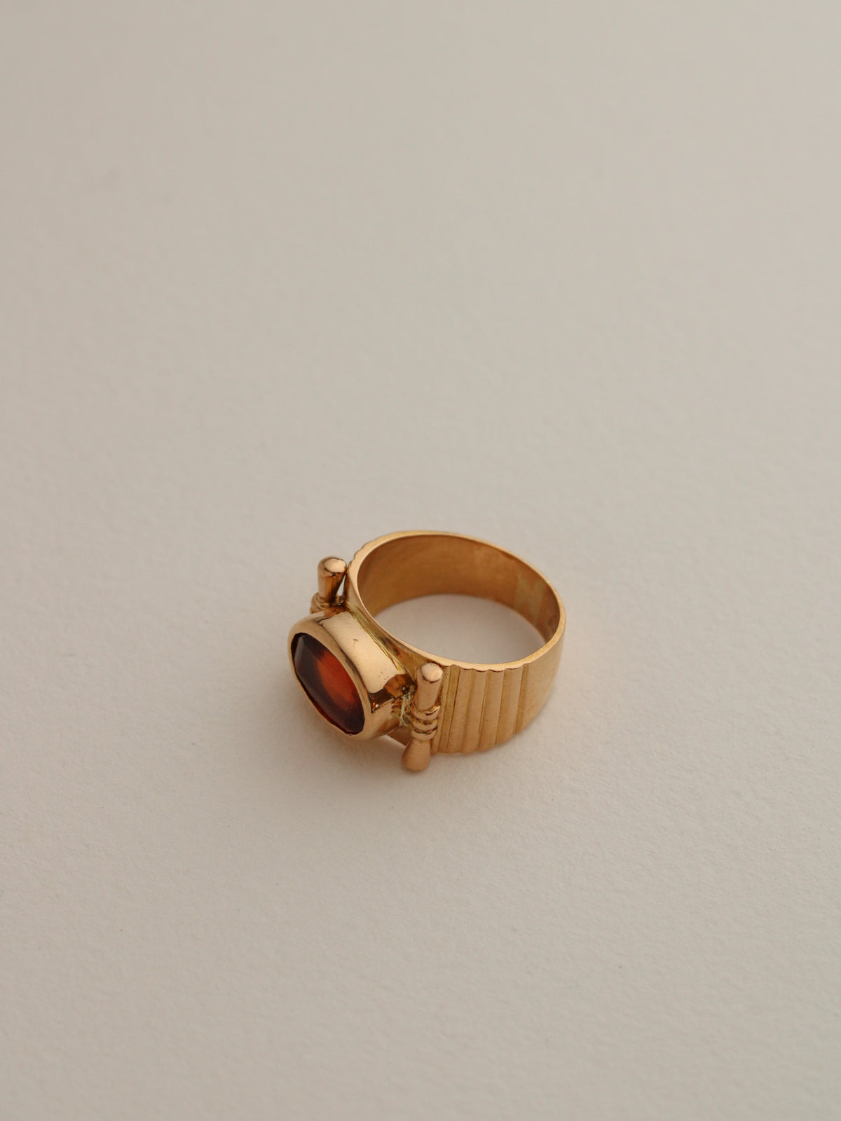 20k Garnet Cocktail Ring