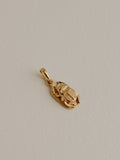 18k Scarab Charm
