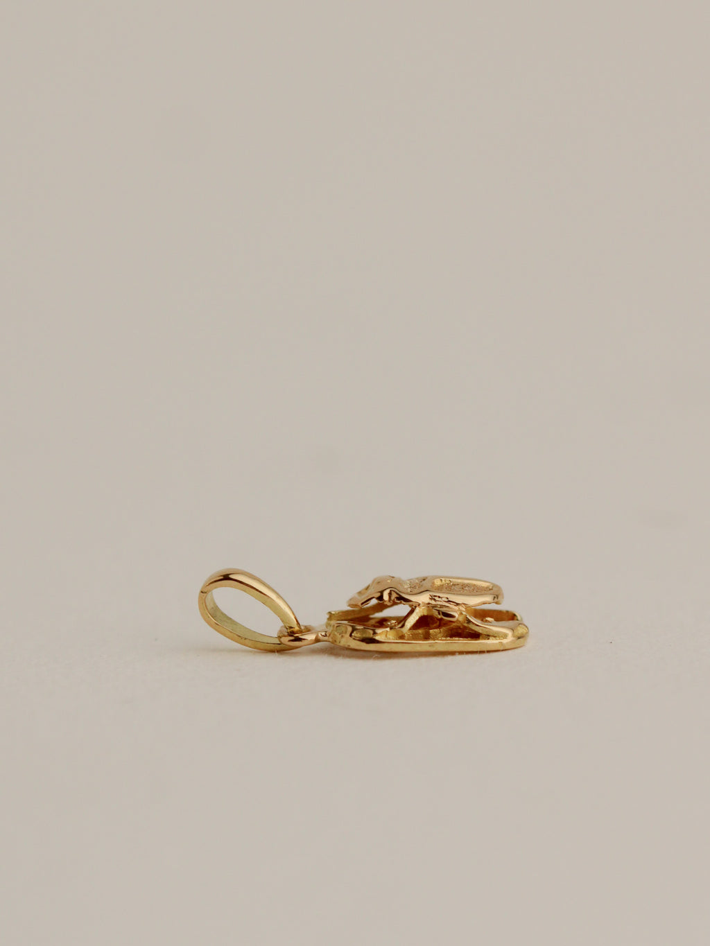 18k Scarab Charm