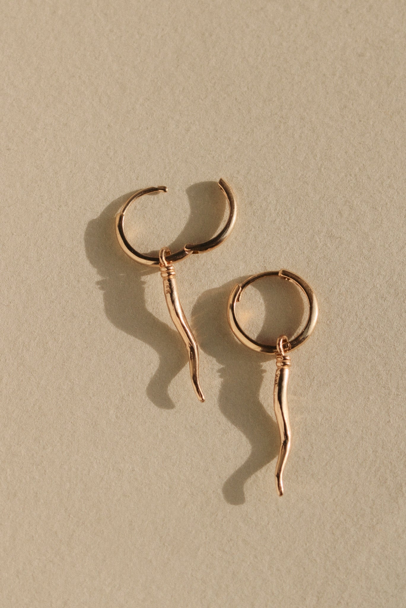 Cornicello Hoops