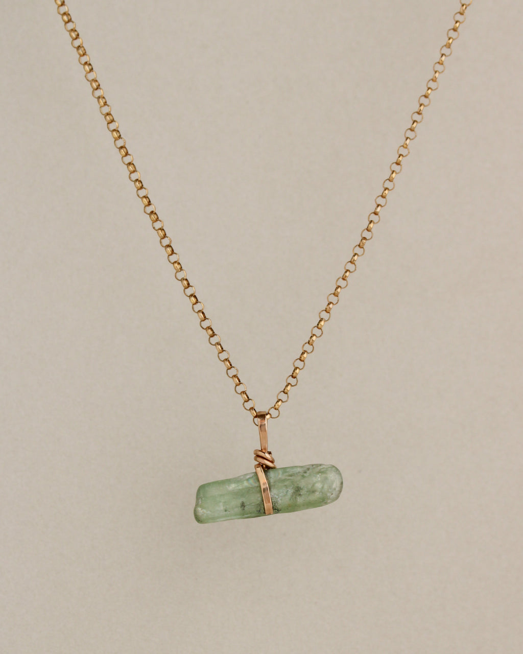Kyanite Toggle Necklace