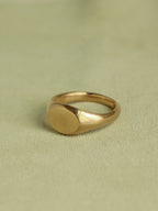 Sculpted Signet Ring