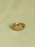 Sculpted Signet Ring