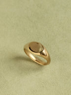 Sculpted Signet Ring