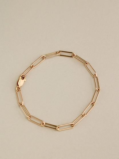 Paperclip Chain Bracelet