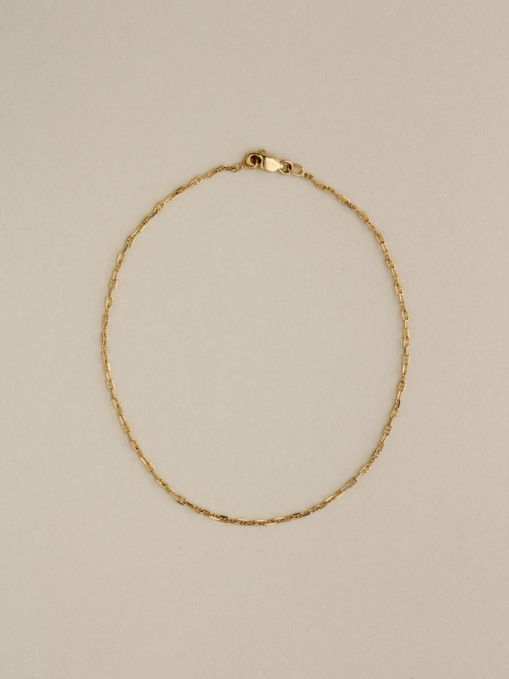 Mariner Anklet, 14k