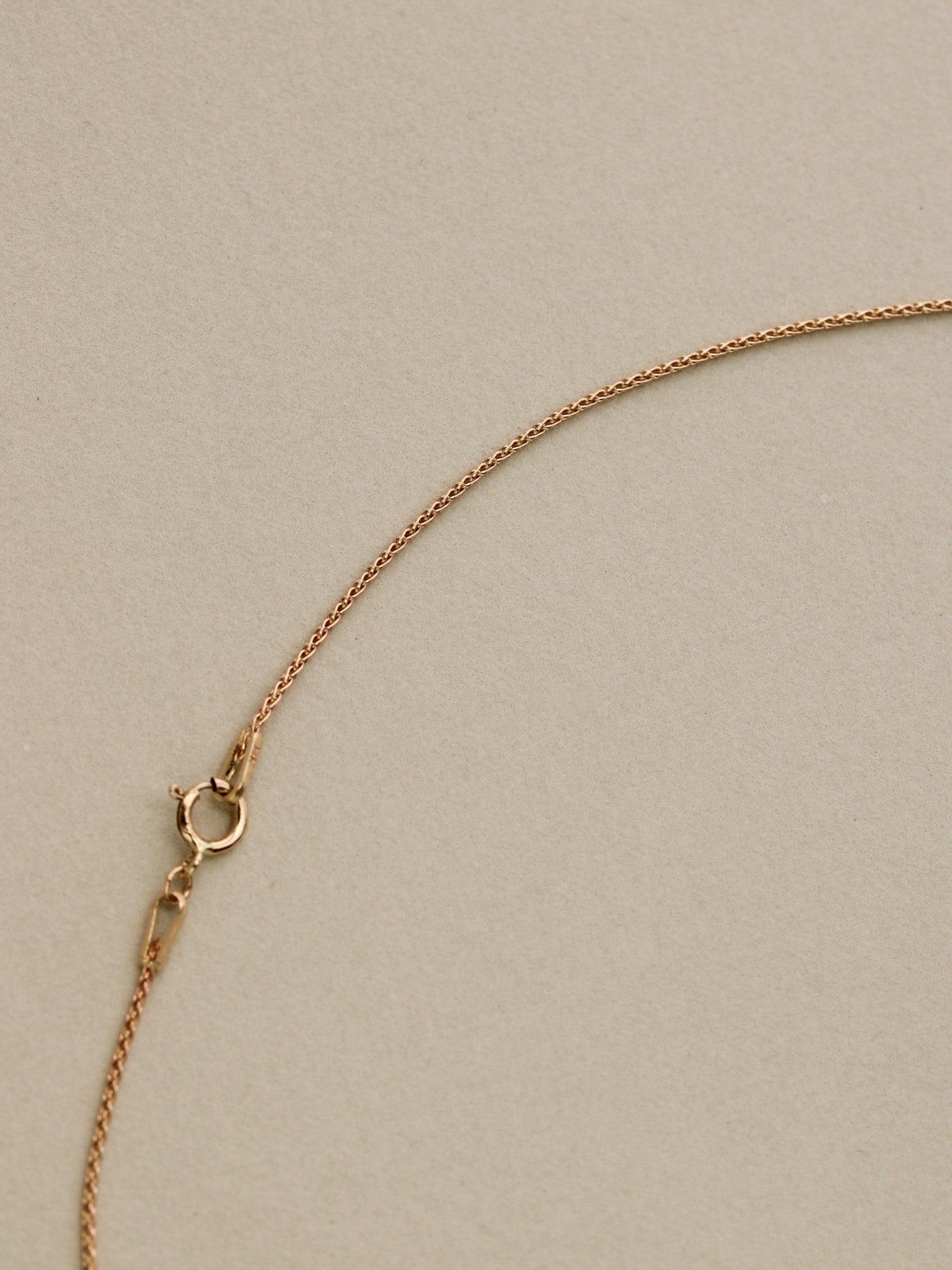 14k Baby Wheat Chain