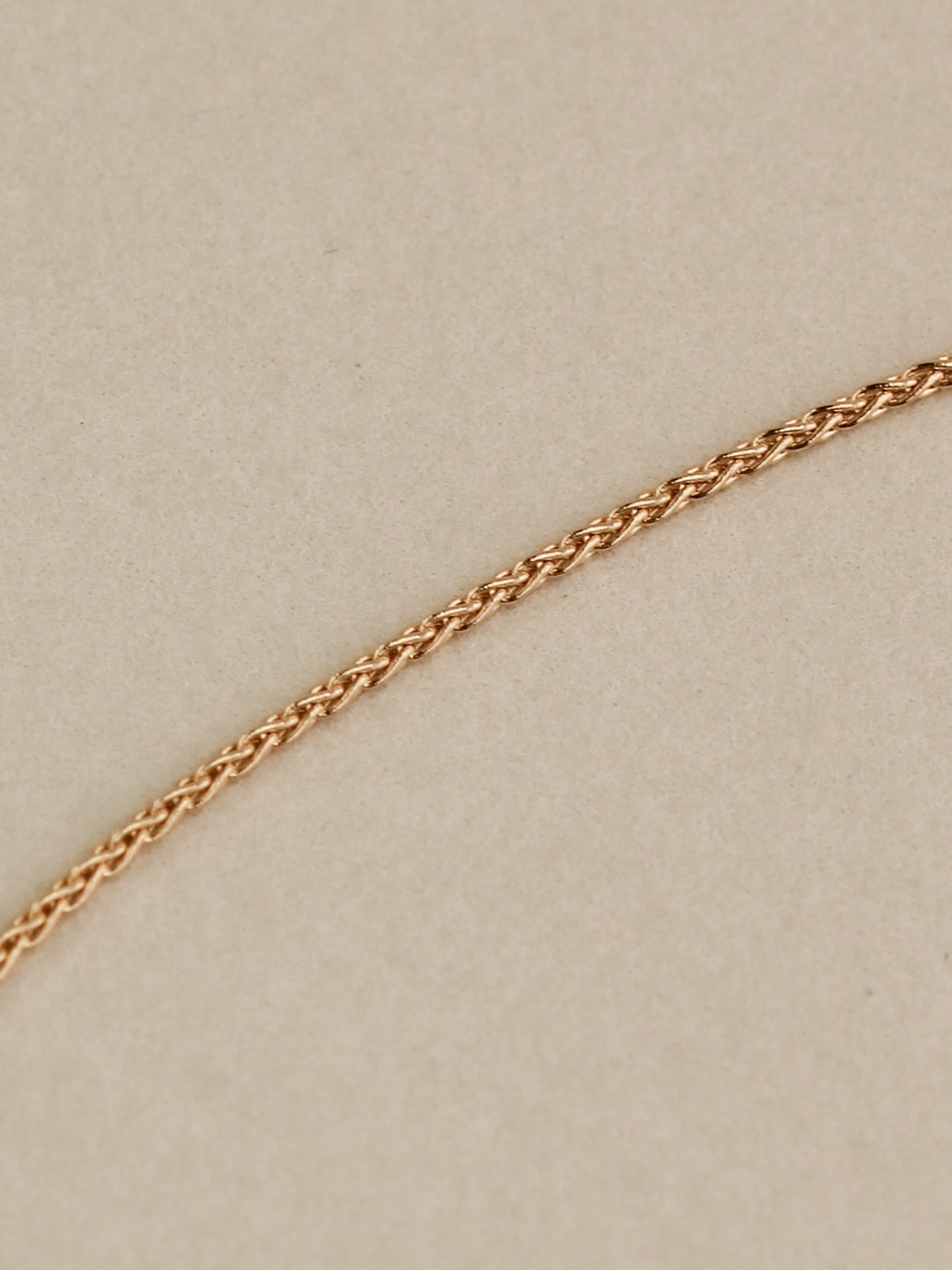 14k Baby Wheat Chain