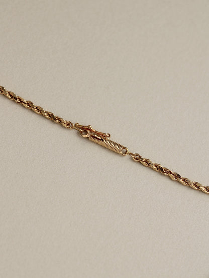 20" Rope Chain, 14k