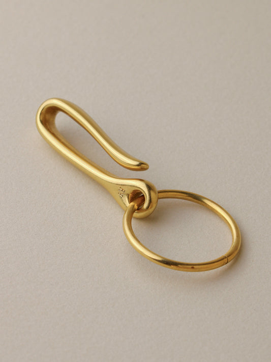 Fish Hook Key Ring