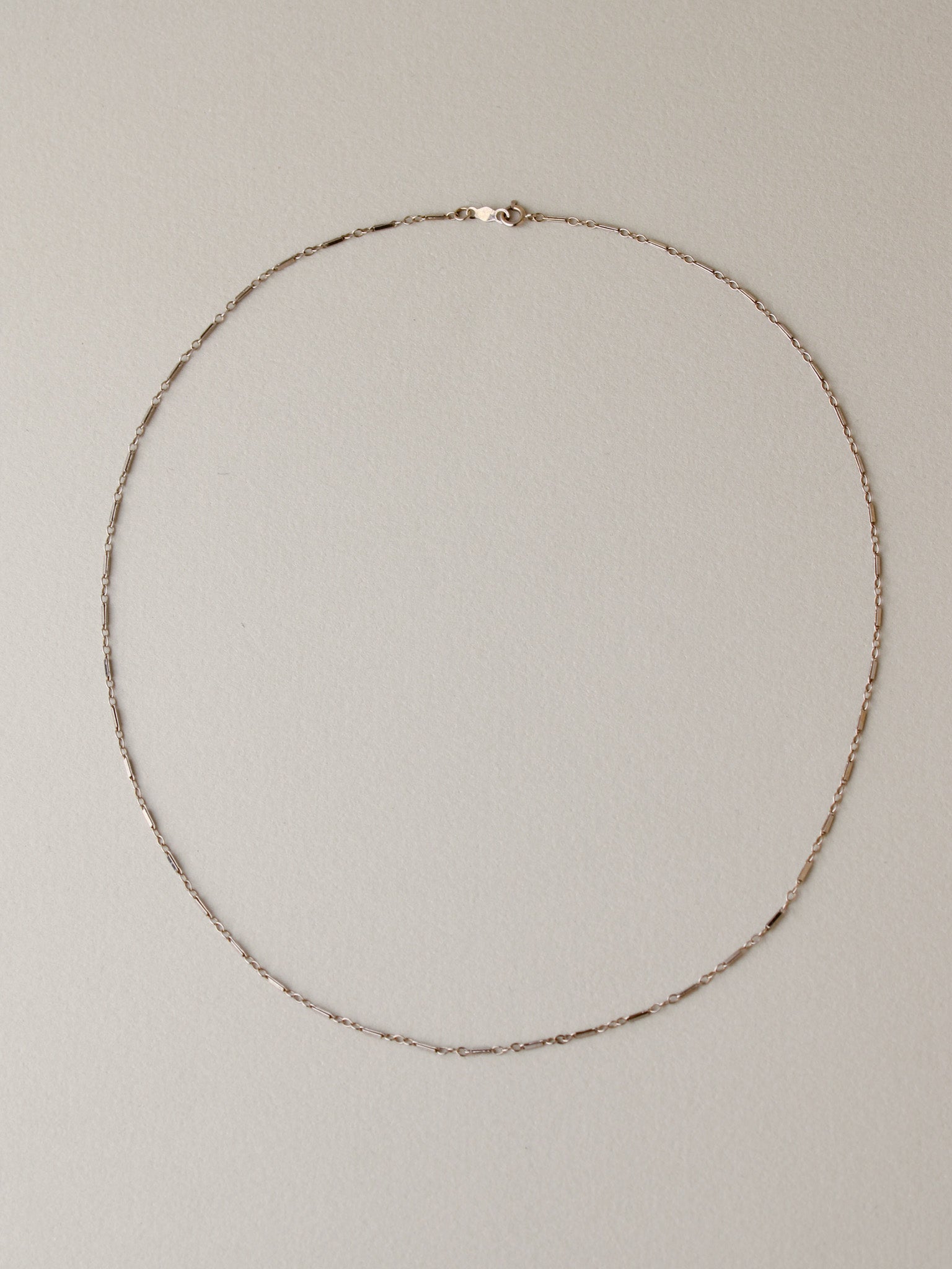 Bar Link Chain Necklace