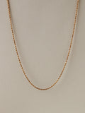 18" Rope Chain, 14k