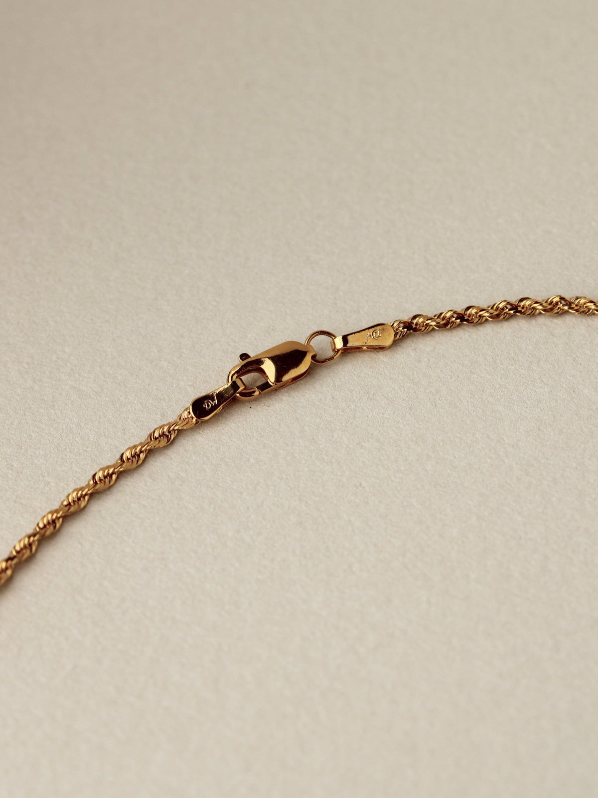 18" Rope Chain, 14k