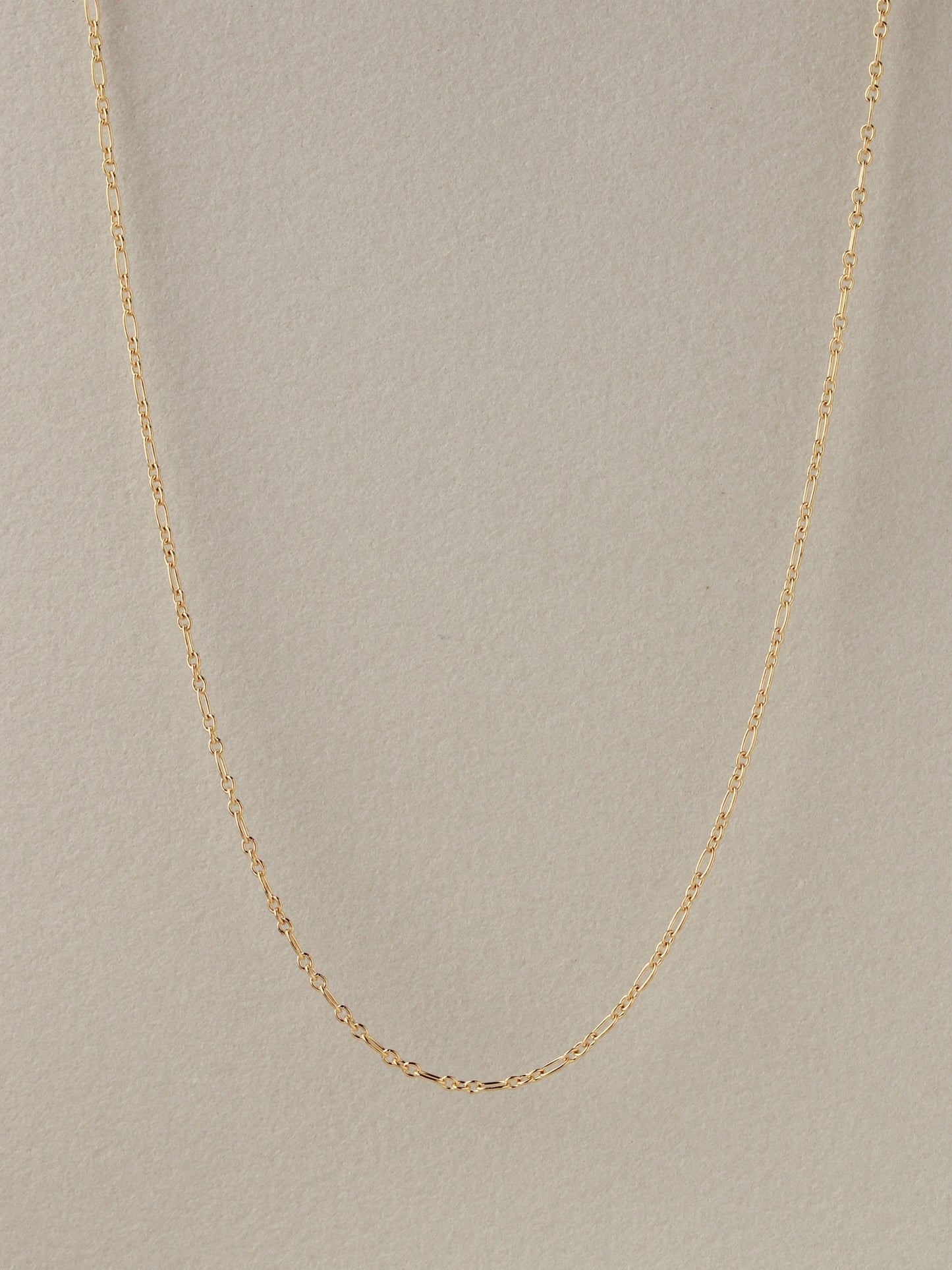 Round Petite Figaro Chain