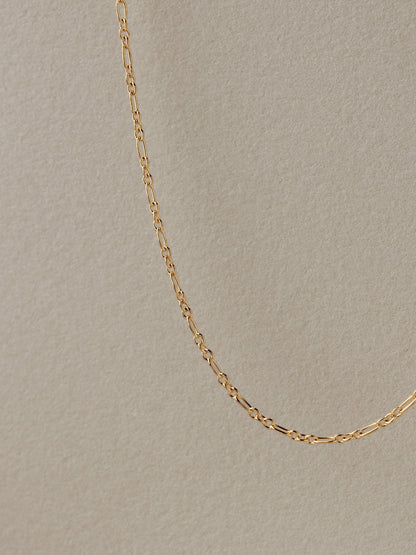 Round Petite Figaro Chain