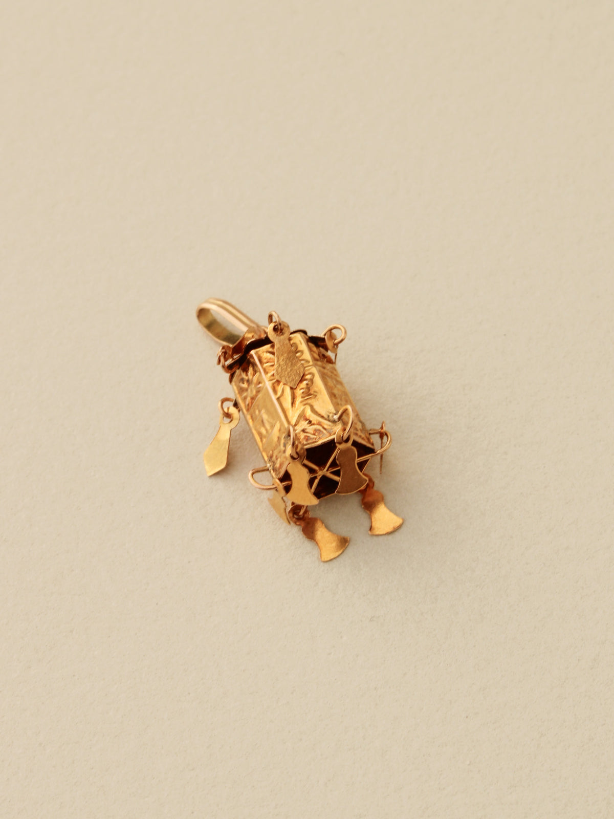 Chinese Lantern Charm, 14k
