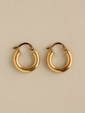 Round Everyday Hoops, 18k