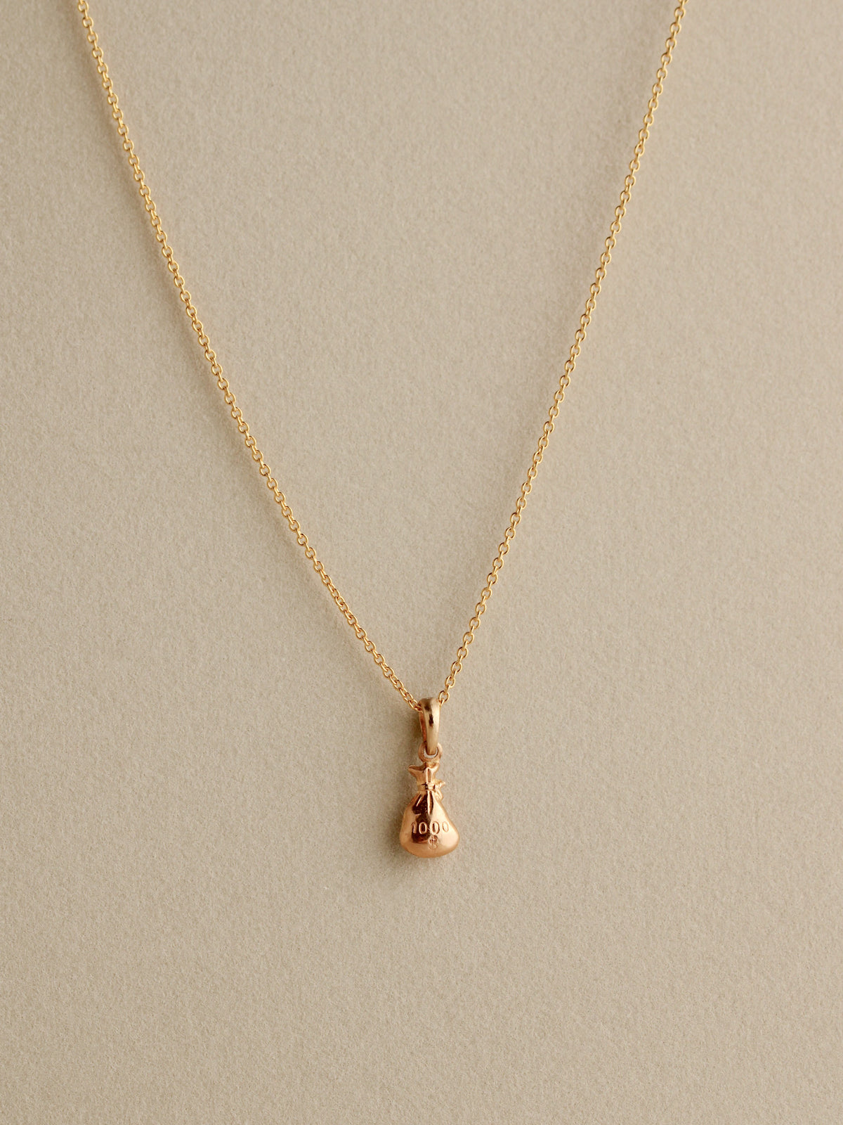Mini Bursa Charm, 14k