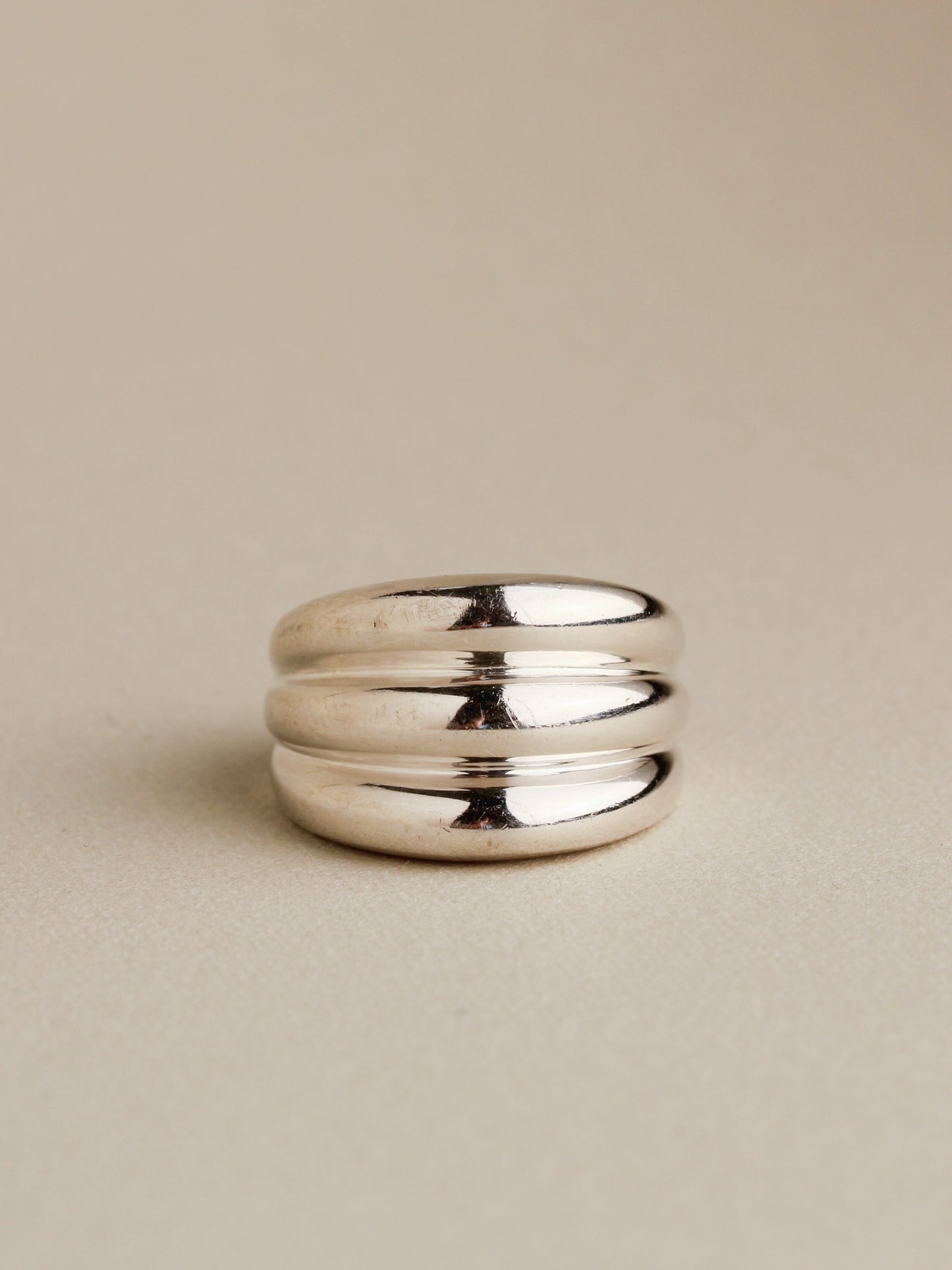 Triple Dome Ring