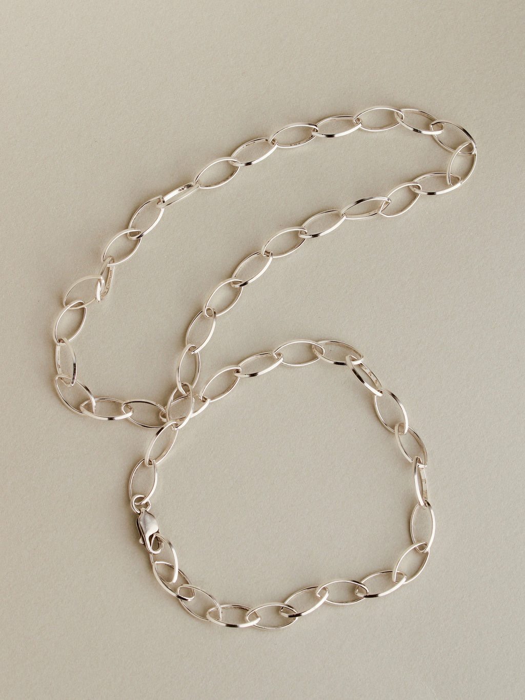 Almond Link Chain
